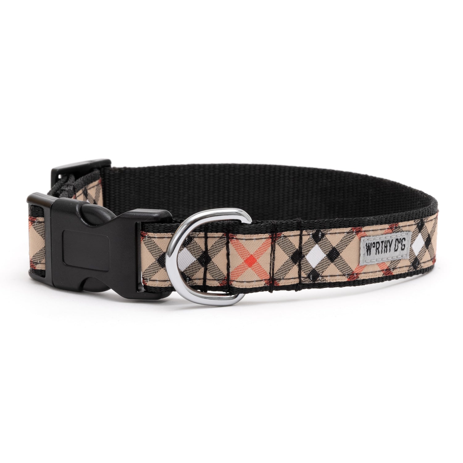 Bias Plaid Collar