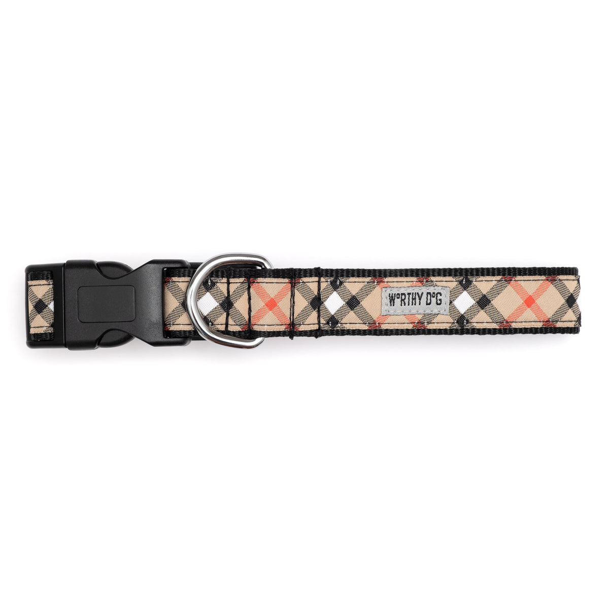 Bias Plaid Collar