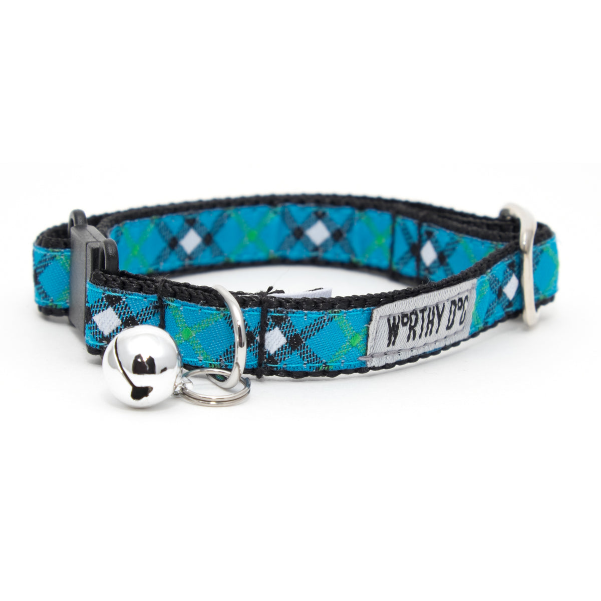 Bias Plaid Cat Collar