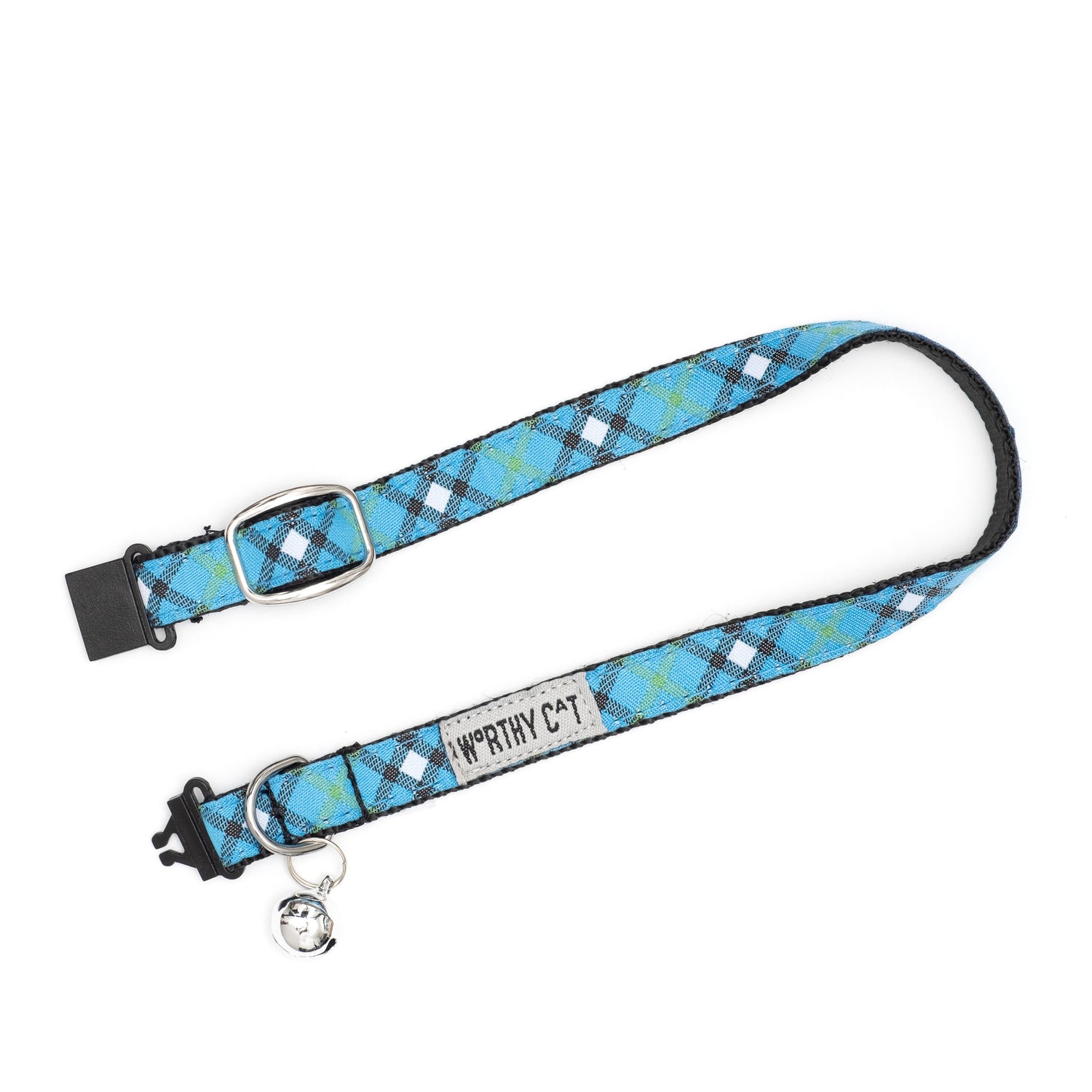 Bias Plaid Cat Collar