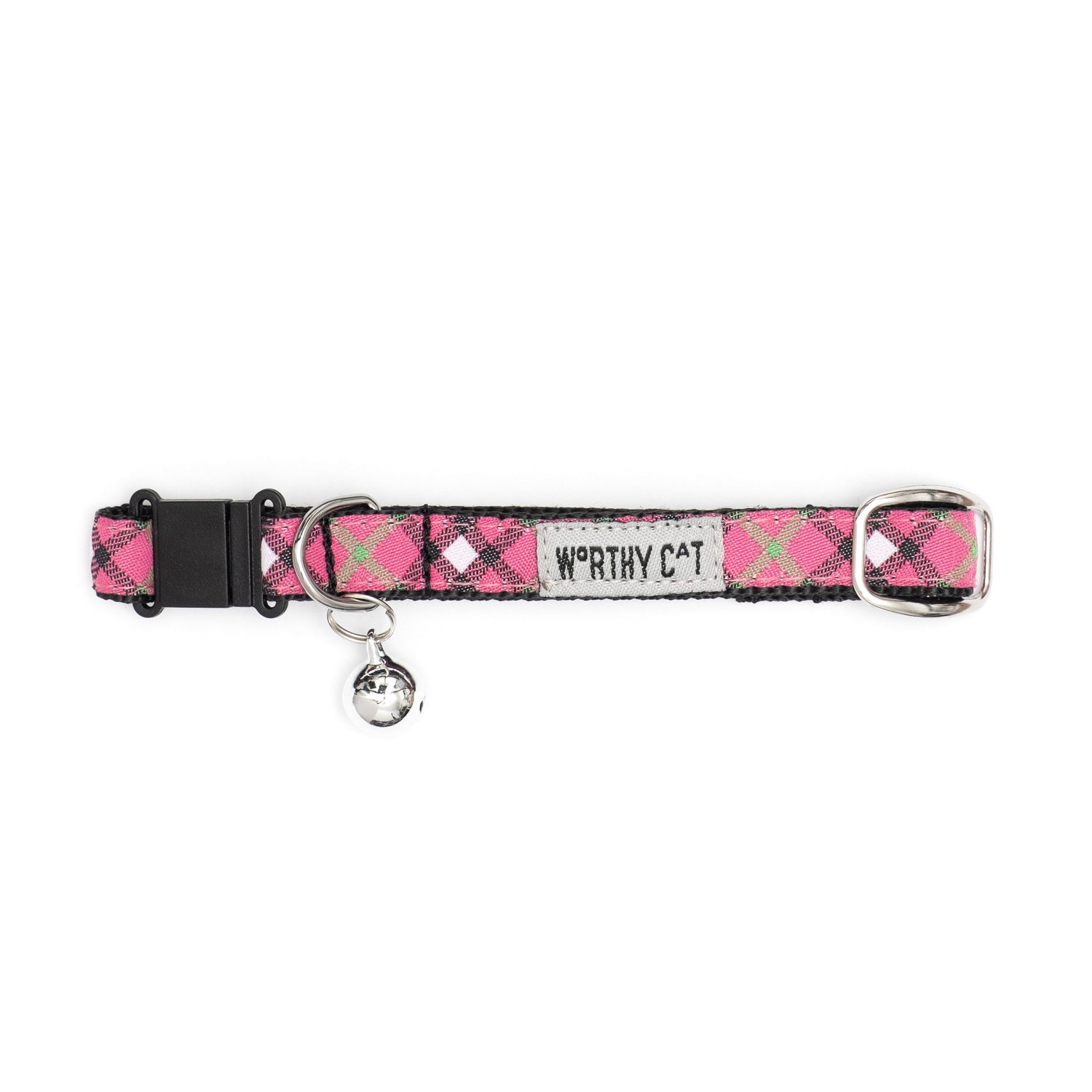Bias Plaid Cat Collar