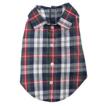 Navy Plaid Shirt