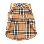 Tan Plaid Dress