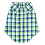 Navy Check Plaid Shirt