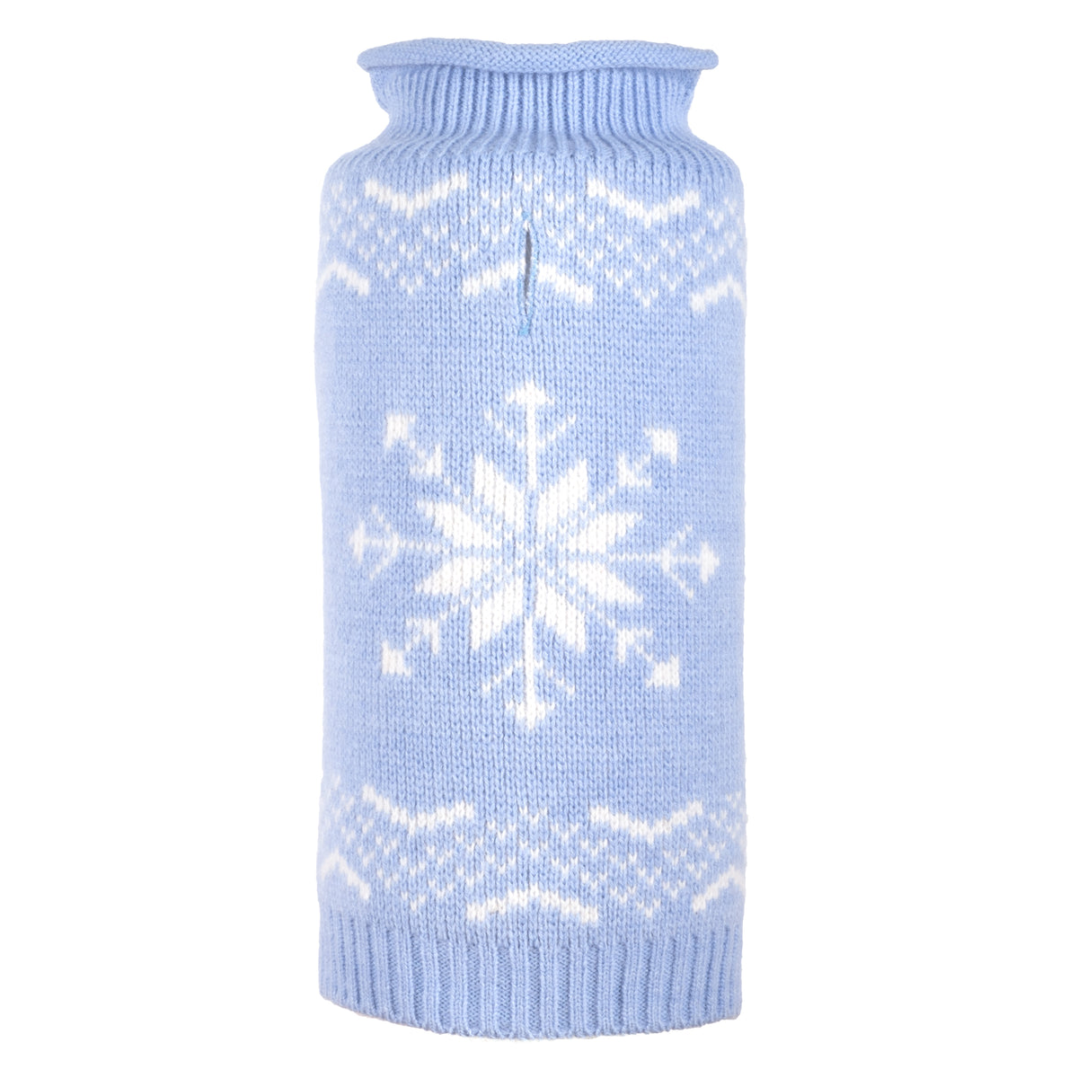 Snowflake Icy Blue Sweater
