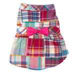 Bright Patch Madras Dress