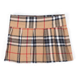 Tan Plaid Skirt