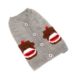Sock Monkey Cardigan