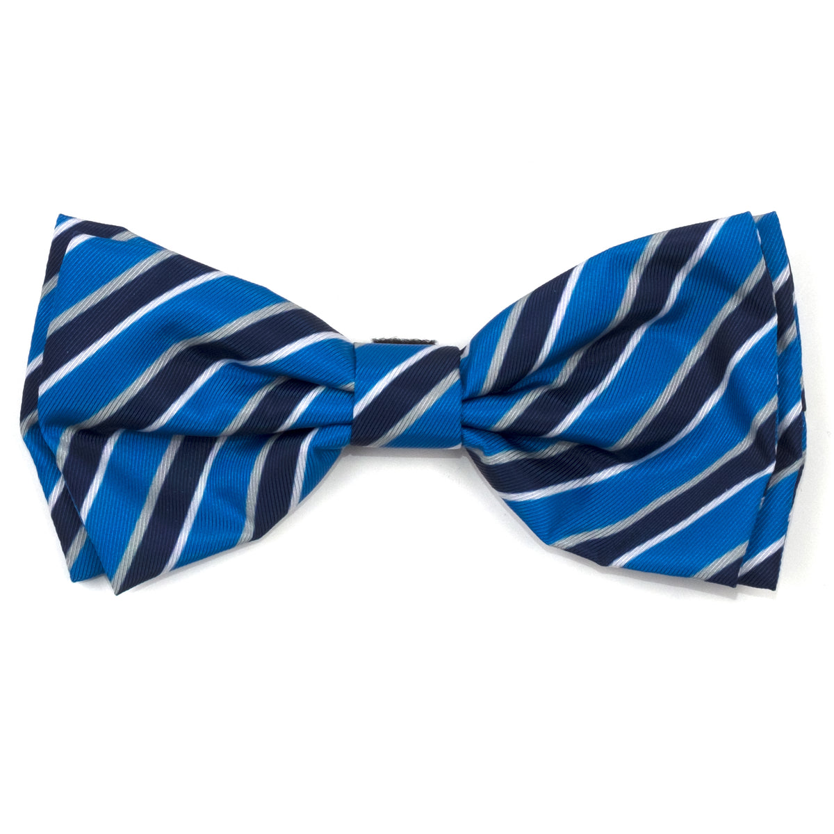 Prep Stripe Blue Bow Tie