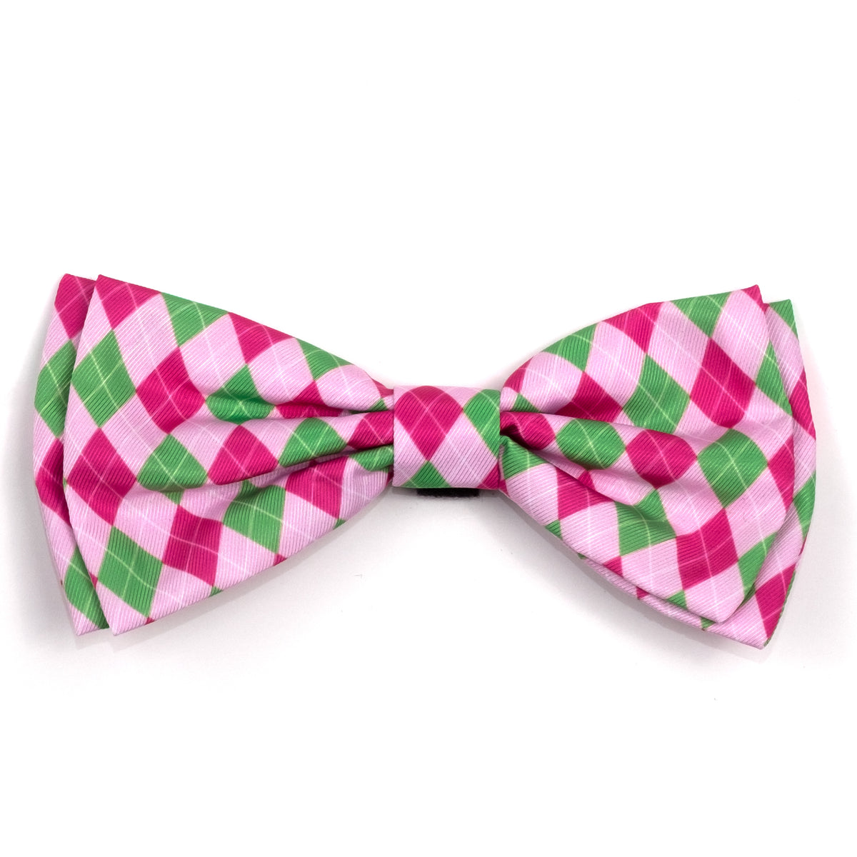 Preppy Argyle Bow Tie
