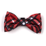 Bias Plaid Bow Tie