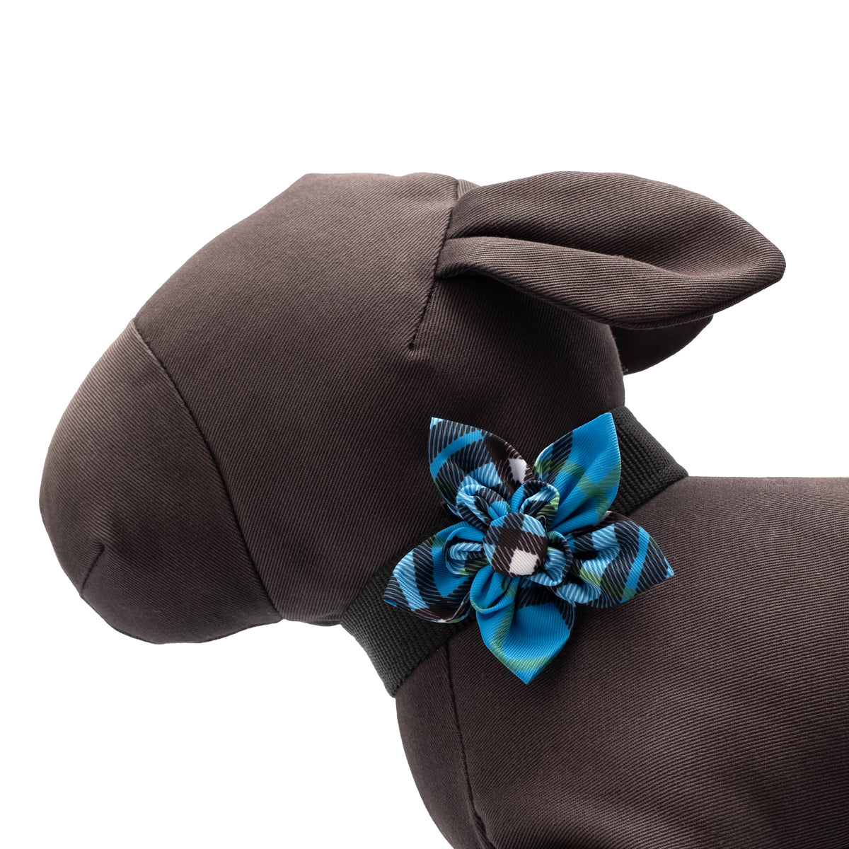 Bias Plaid Flower