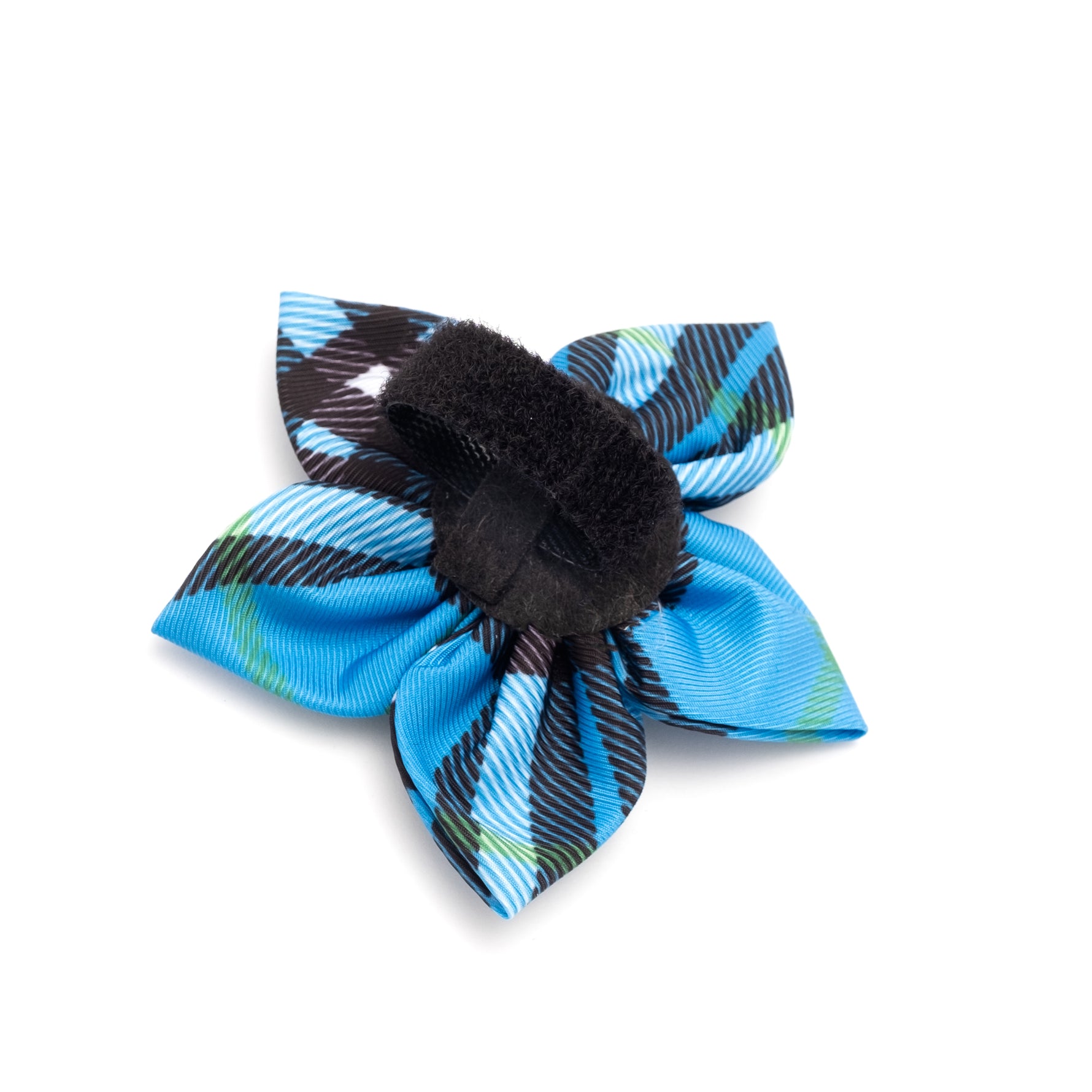 Bias Plaid Flower