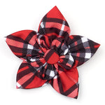 Bias Plaid Flower