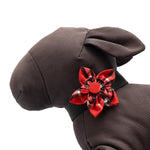 Bias Plaid Flower