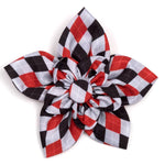 Preppy Argyle Flower