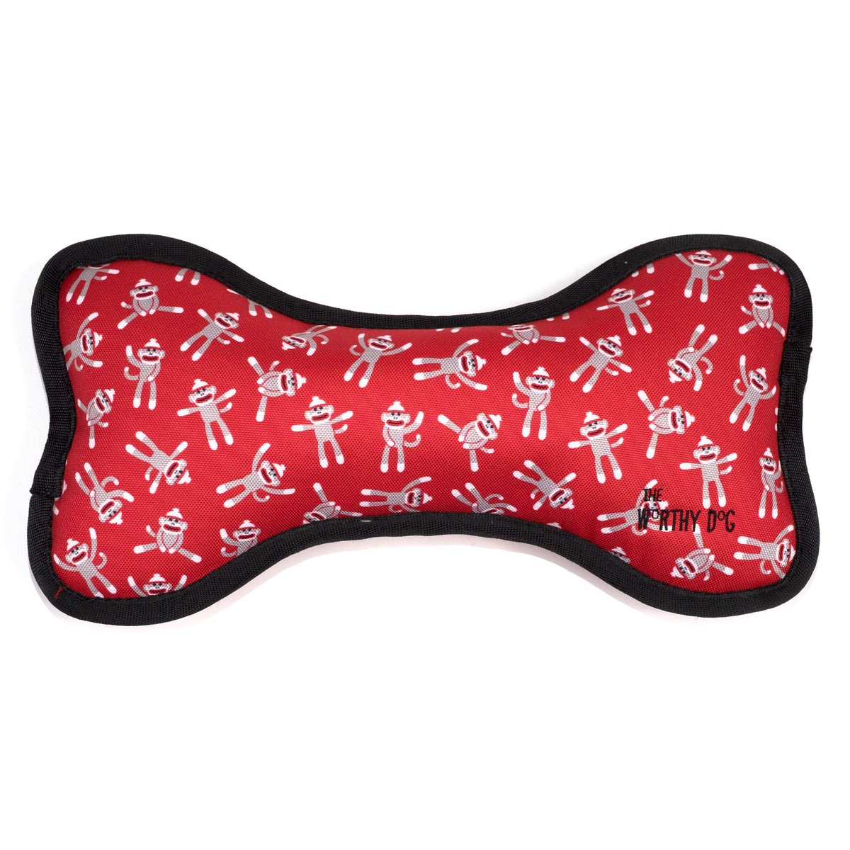 Sock Monkey Bone Toy