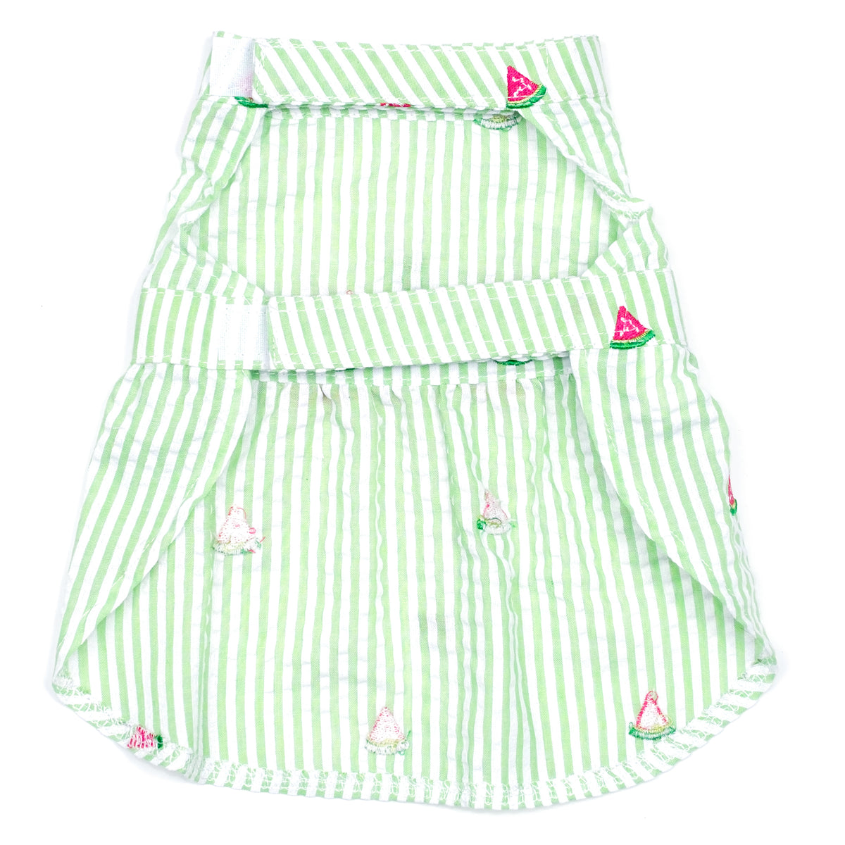 Green Stripe Watermelon Dress