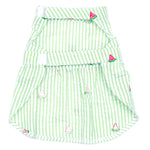 Green Stripe Watermelon Dress