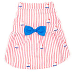 Red Stripe Sailboat Dress