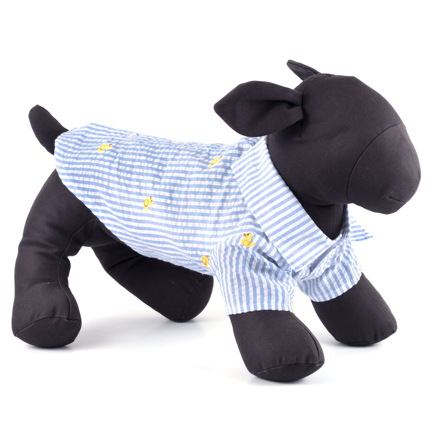 Lt. Blue Stripe Rubber Duck Shirt