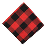 Large Buffalo Plaid Bandana