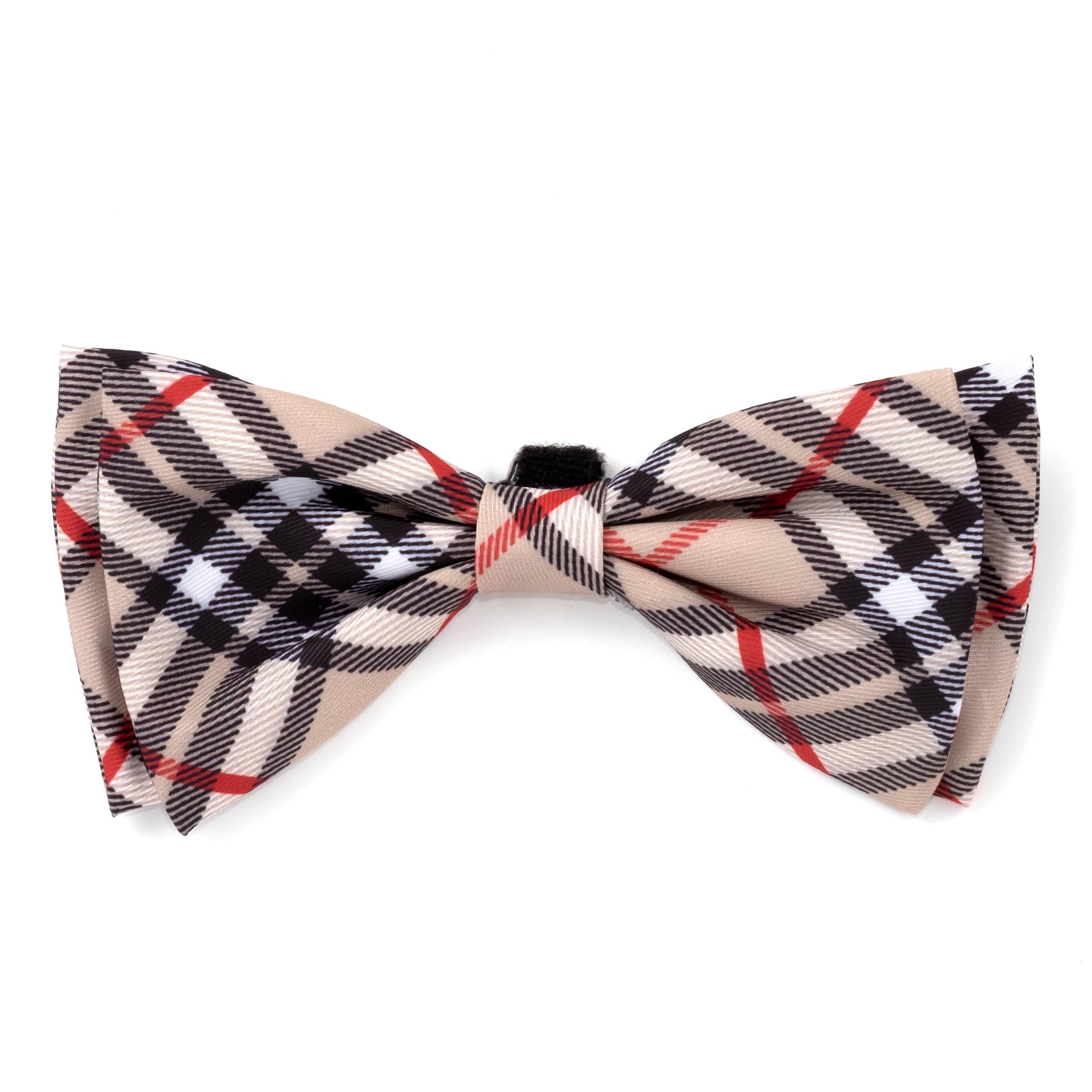 Bias Plaid Bow Tie