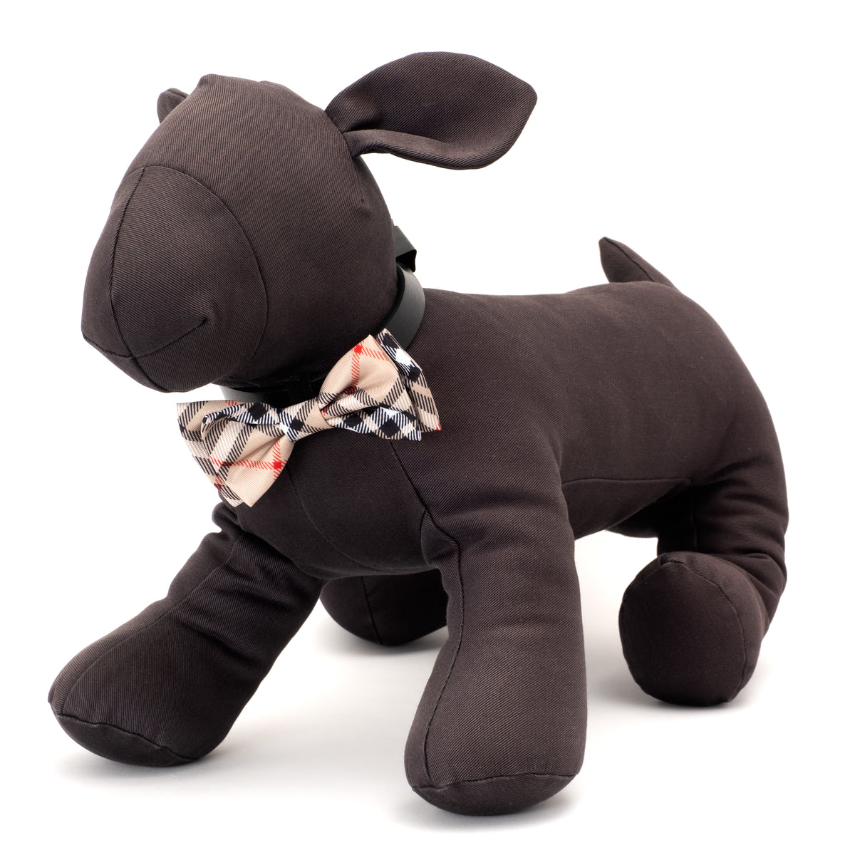 Bias Plaid Bow Tie