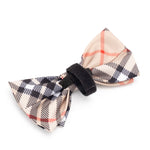 Bias Plaid Bow Tie