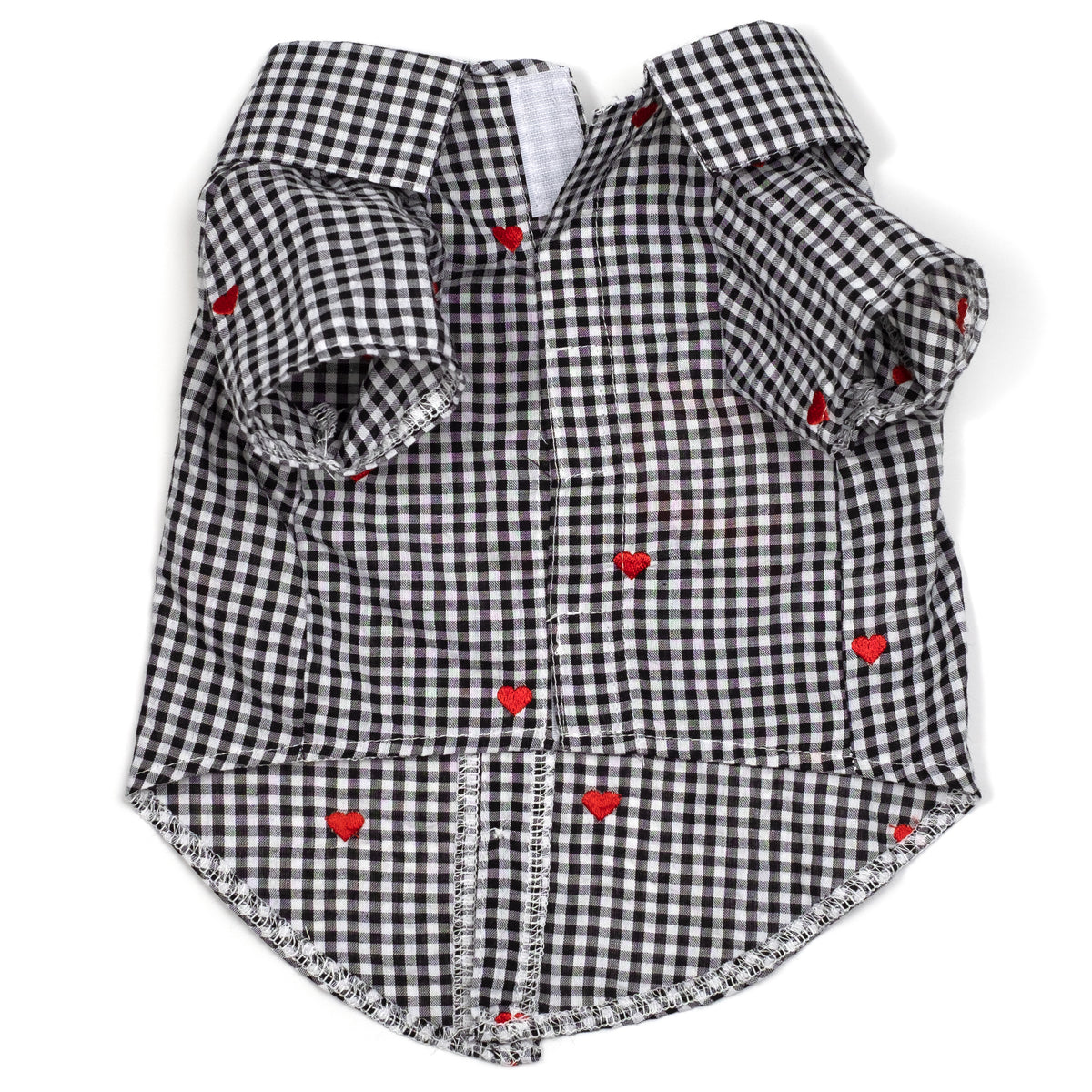 Gingham Hearts Shirt