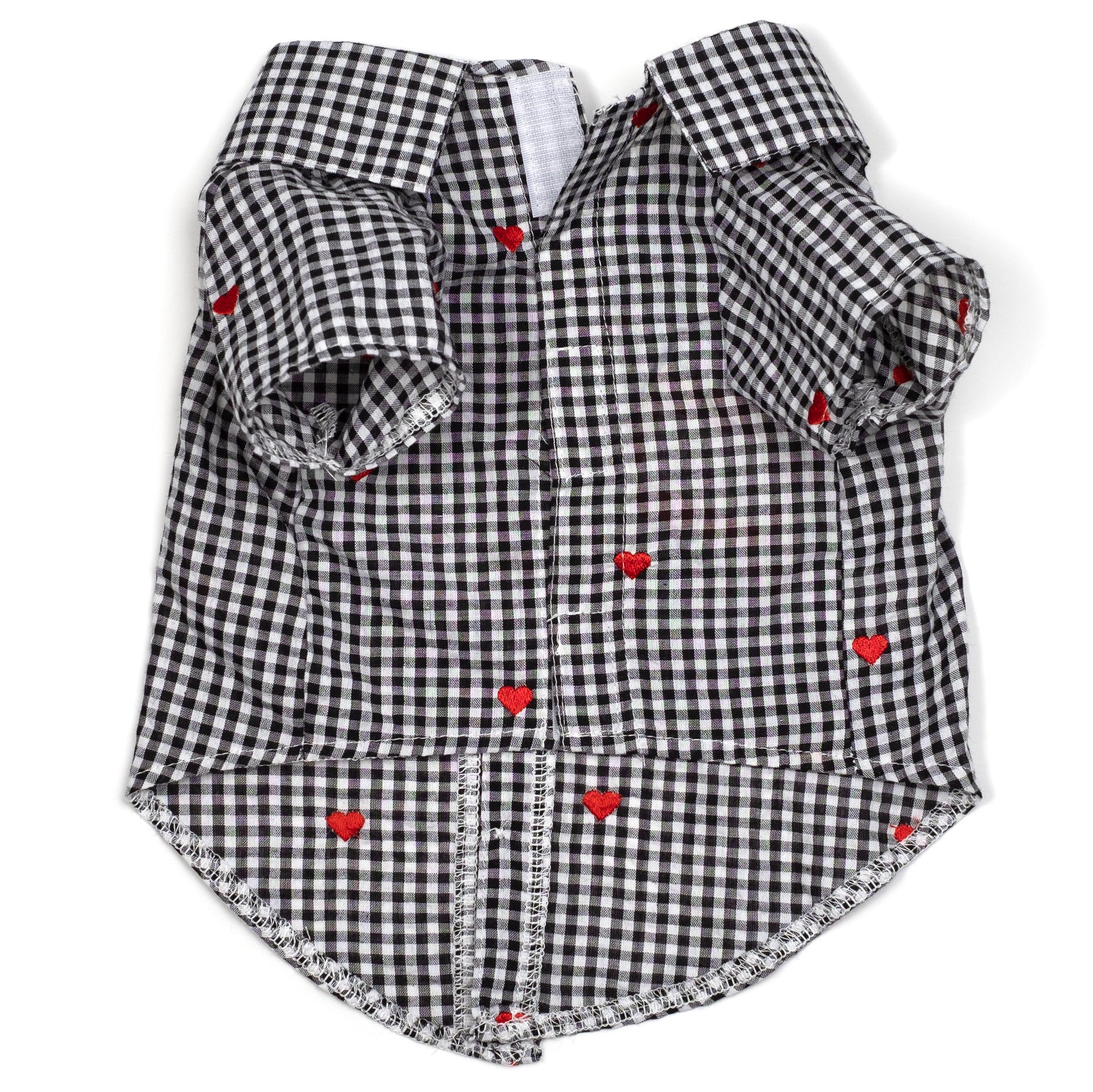 Gingham Hearts Shirt