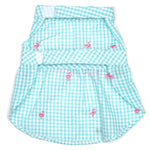 Gingham Flamingos Dress