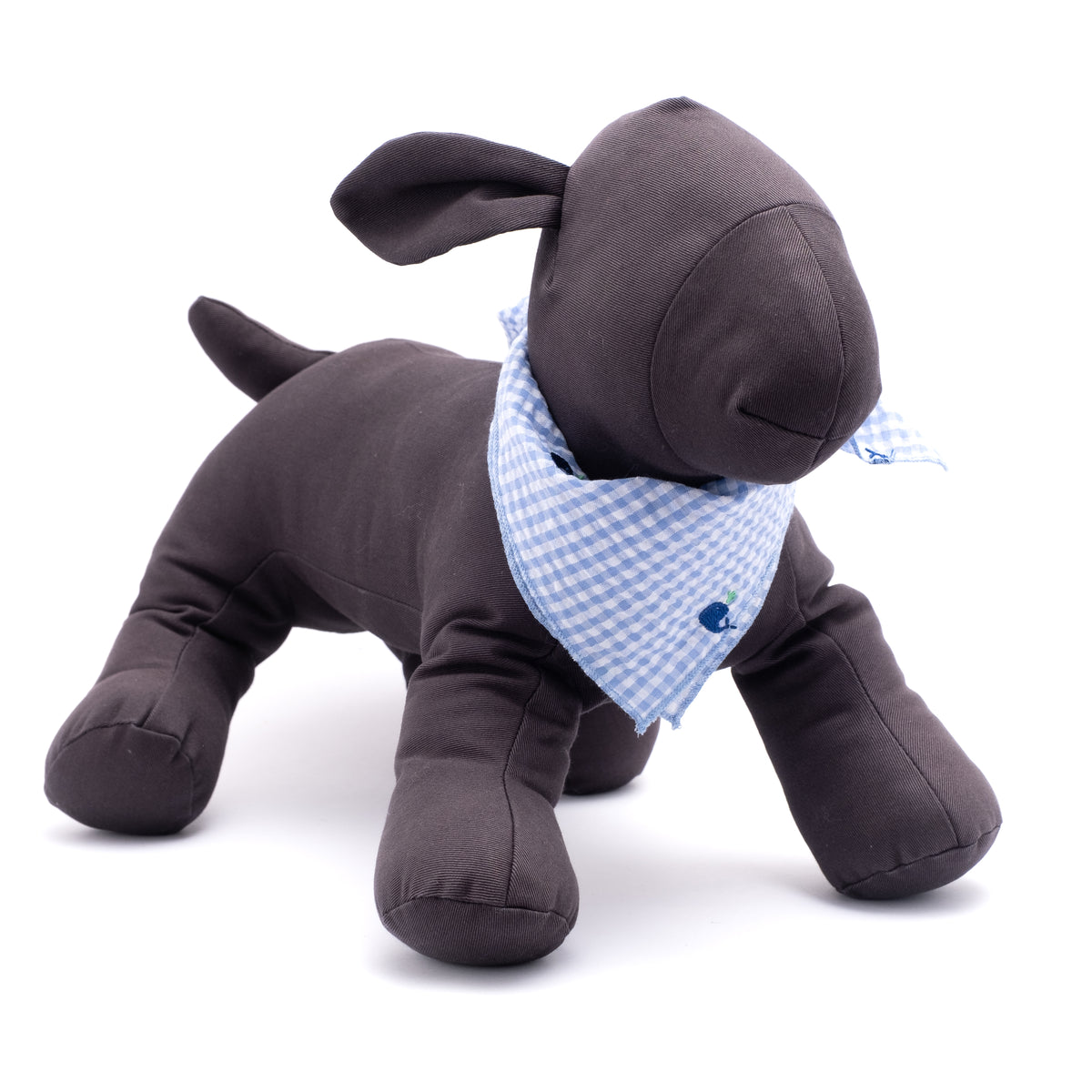 Gingham Whales Bandana