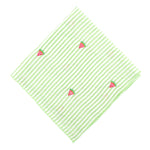 Green Stripe Watermelon Bandana