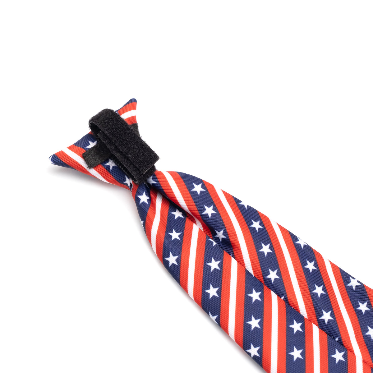 Bias Stars and Stripes Neck Tie
