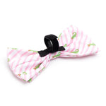 Stripe Alligators Bow Tie