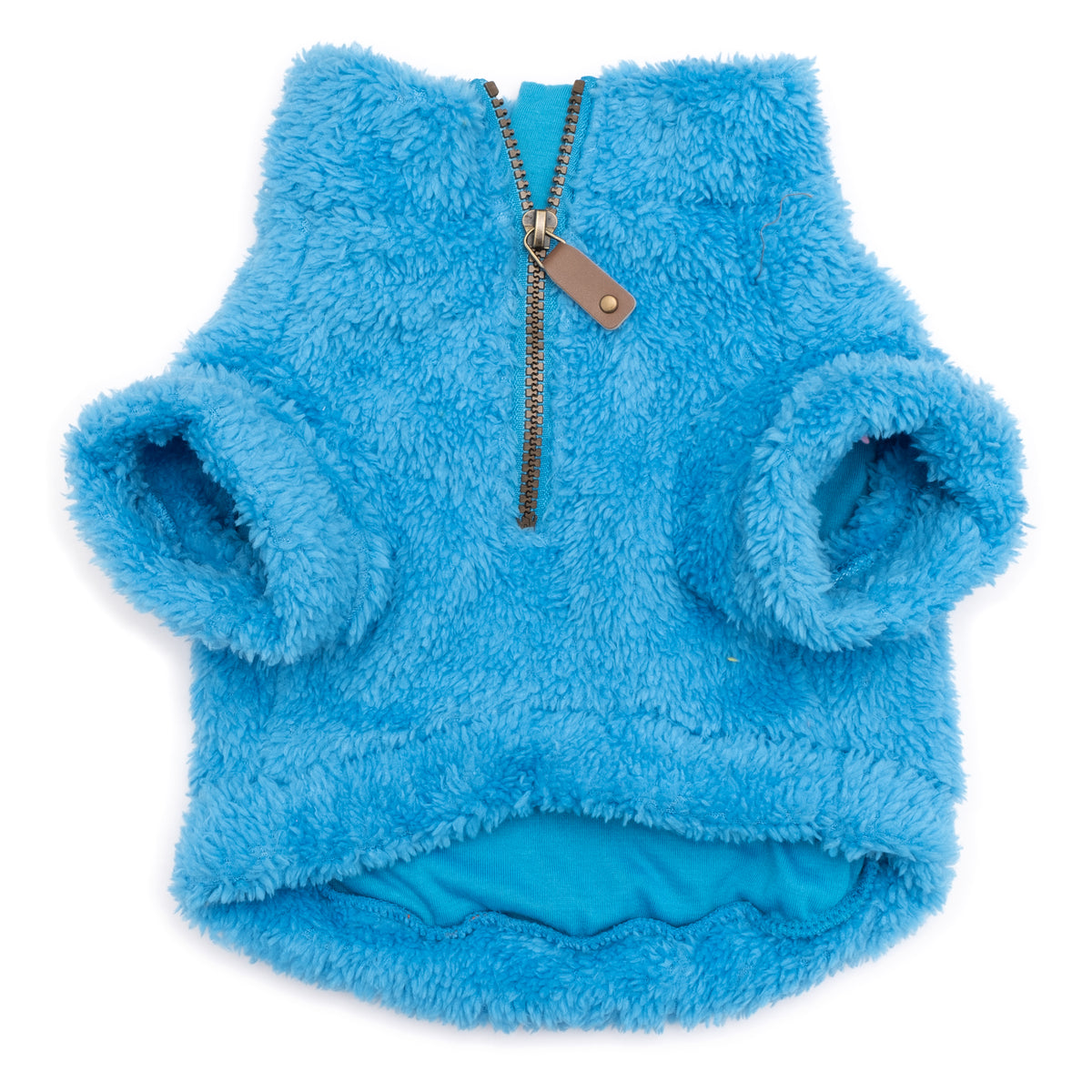 Solid Fleece Quarter Zip Pullover