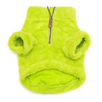 Solid Fleece Quarter Zip Pullover