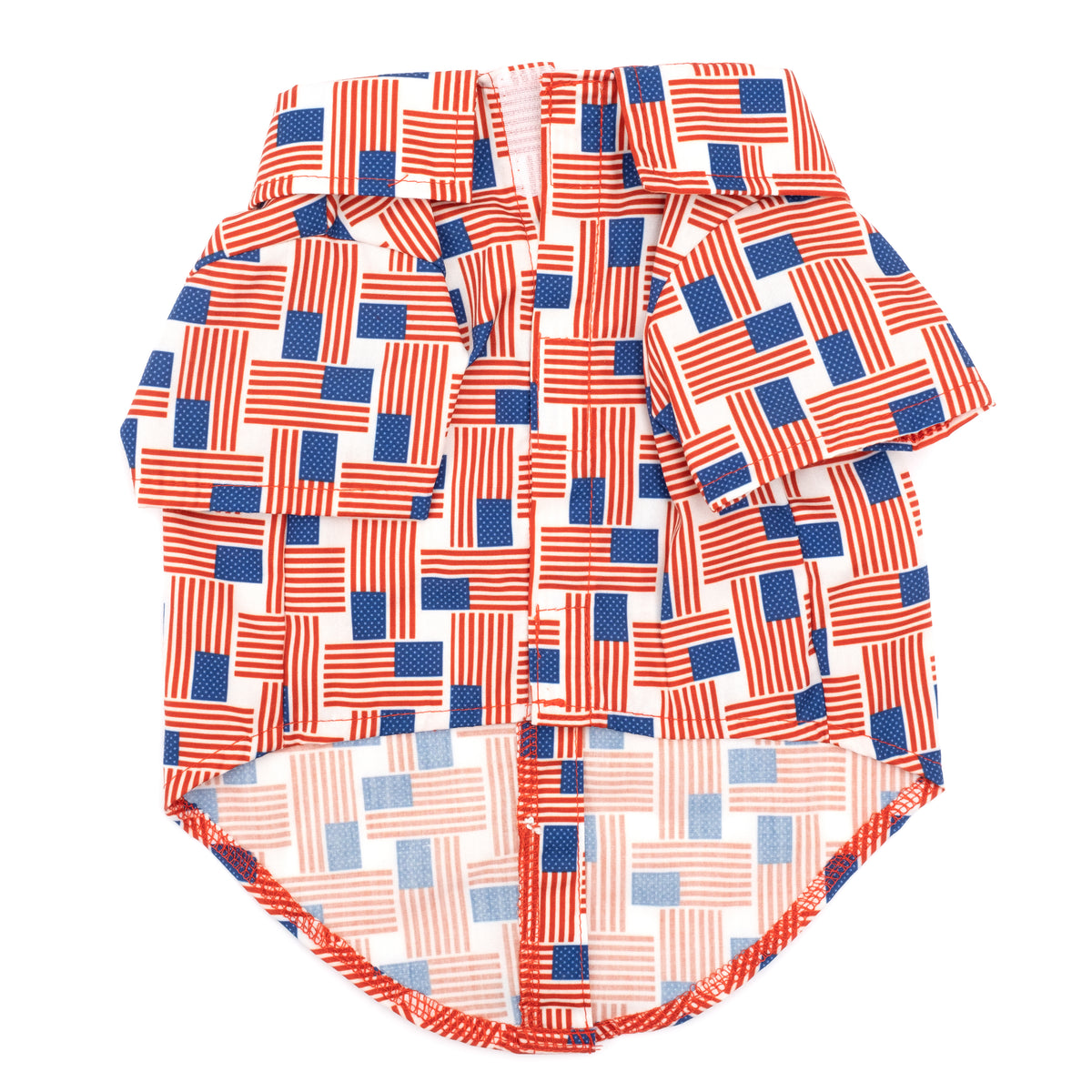 Patchwork Flag Shirt