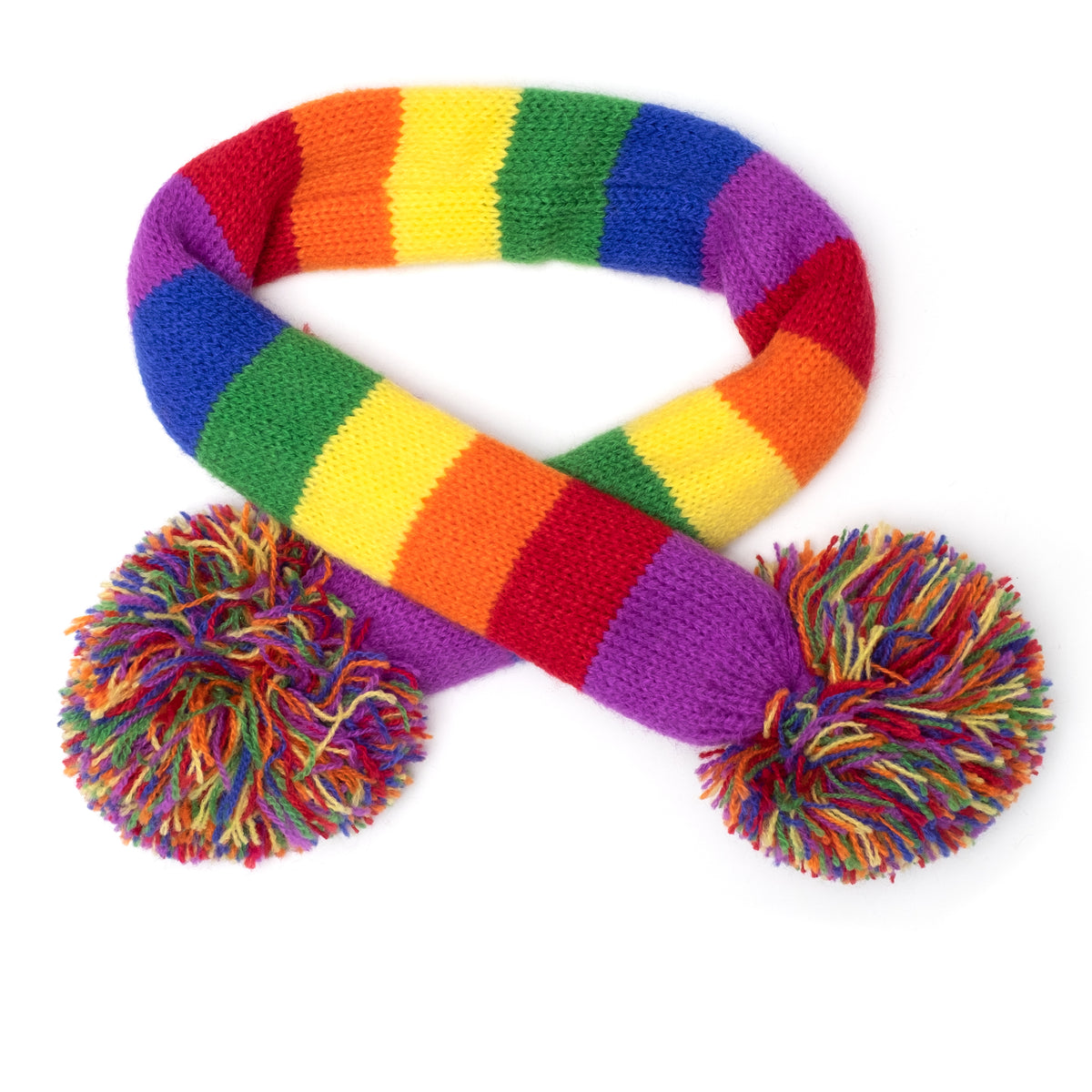 Rainbow Stripe Scarf