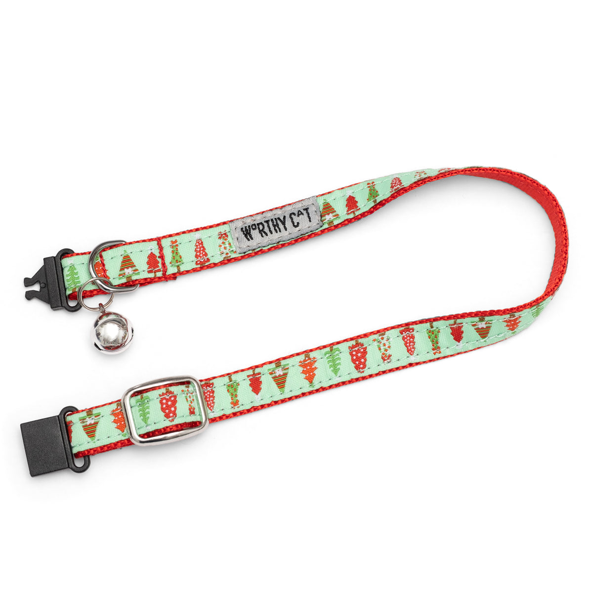 Holiday Trees Cat Collar