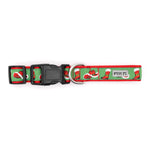 Cowboy Christmas Dog Collar