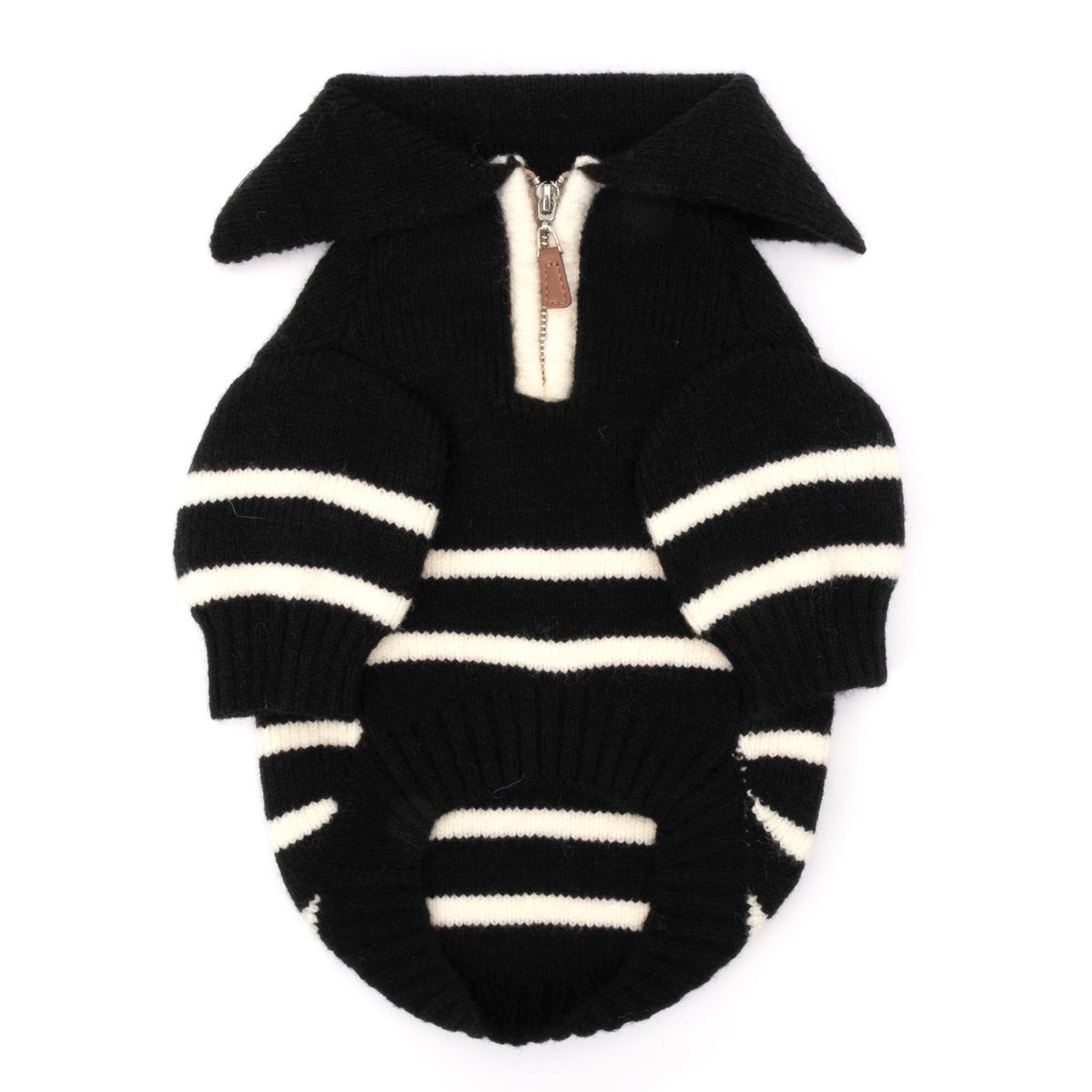 Stripe 1/4 Zip Pullover