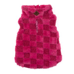 Fur Check 1/2 Zip Pullover