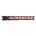 Ohio State Colorblock Dog Collar