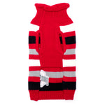 Ohio State Stripe Roll Neck Sweater