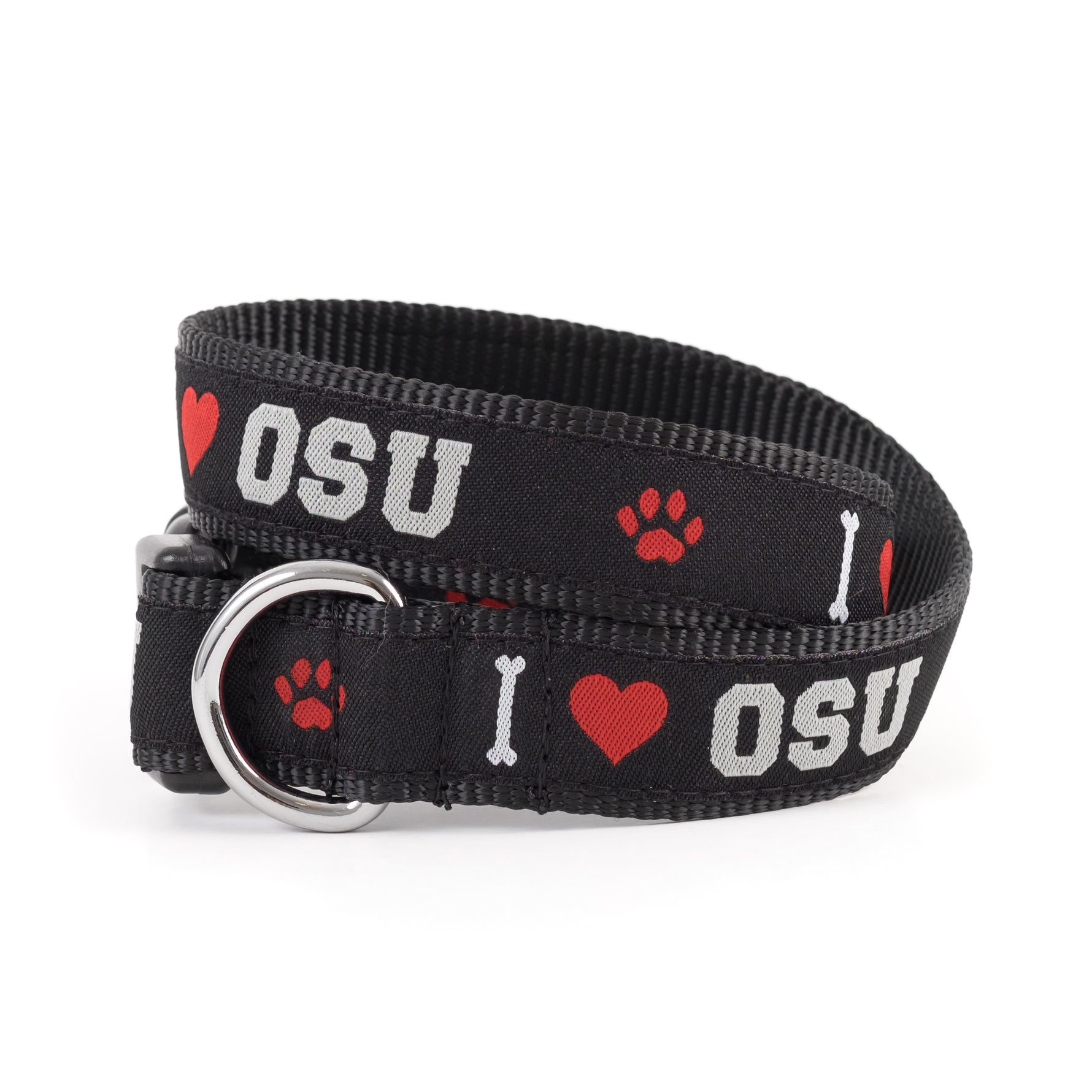 Ohio State I Heart OSU Collar