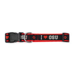 Ohio State I Heart OSU Collar