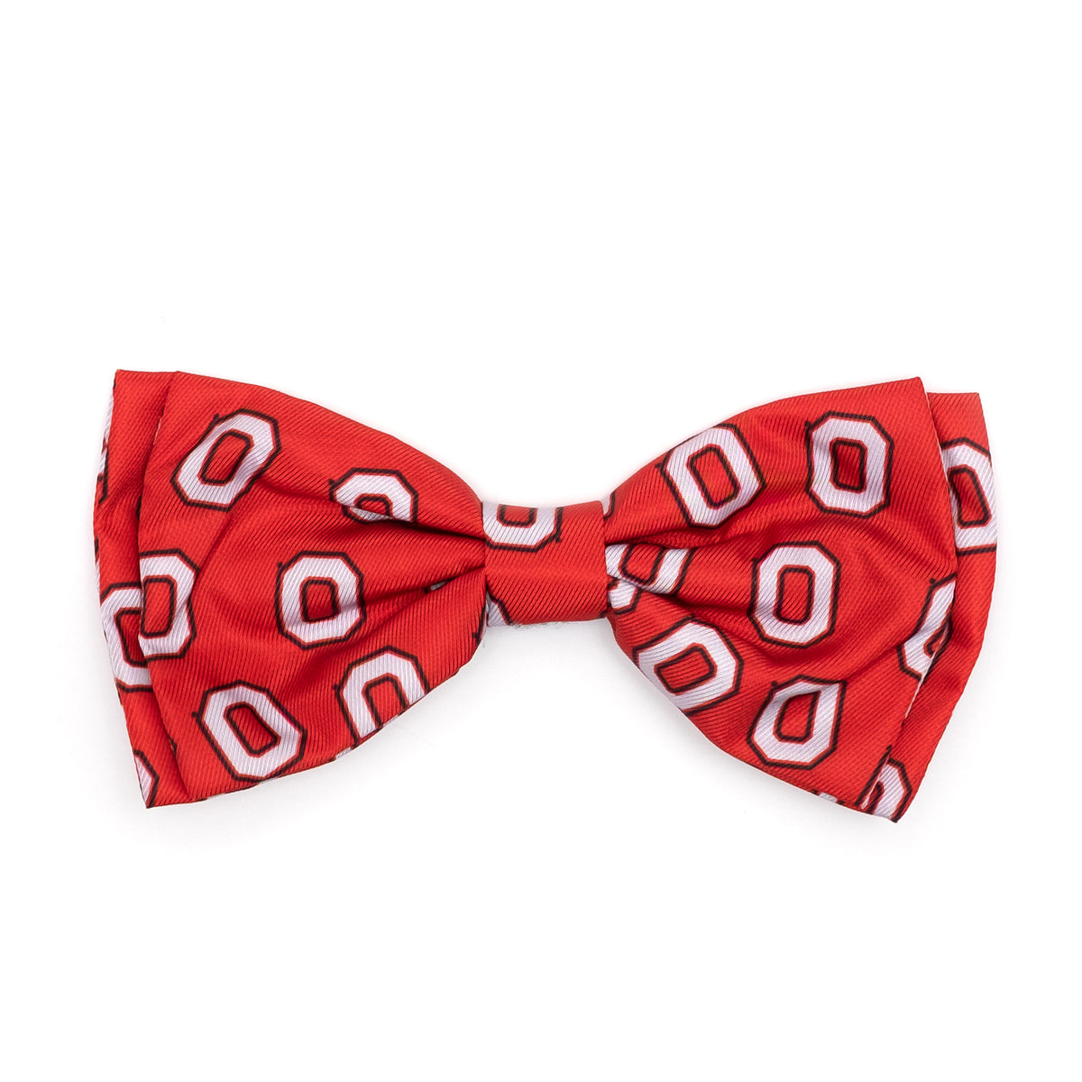 Ohio State Tossed Block O Bow Tie