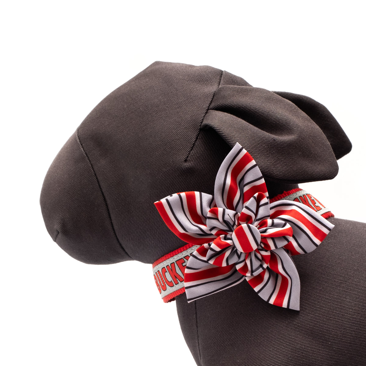 Ohio State Helmet Stripe Flower